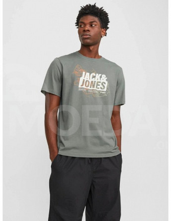 Jack & Jones - Jcomap Logo TEE SS Crew Neck SN Agave Green Тбилиси - изображение 1