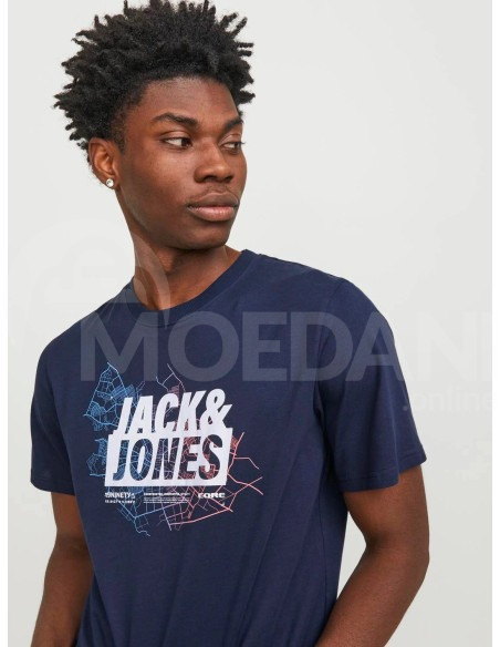 ჯეკ & amp; ჯონსი - Jcomap ლოგო TEE SS Crew Neck SN Navy Blazer თბილისი - photo 3