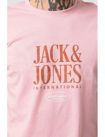 Jack & Jones - Jorlucca TEE SS Crew Pink Nectar Тбилиси - изображение 6