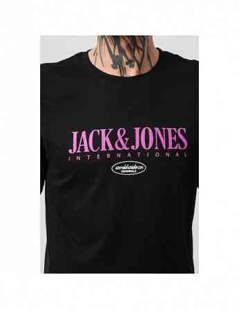Jack & Jones - Jorlucca TEE SS Crew Black თბილისი