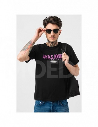 Jack & Jones - Jorlucca TEE SS Crew Black Tbilisi - photo 4