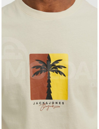 Jack & Jones - Jormarbella Branding TEE Buttercream Тбилиси - изображение 4