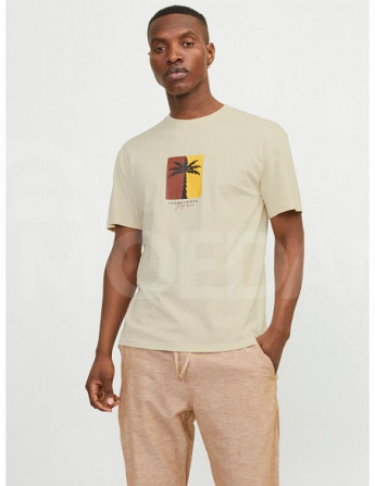 Jack & Jones - Jormarbella Branding TEE Buttercream Тбилиси - изображение 1