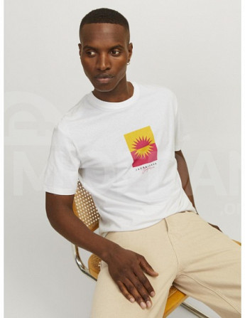 ჯეკ & amp; ჯონსი - Jormarbella Branding TEE SS Crew Bright White თბილისი - photo 2