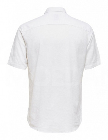 Only & Sons - Onscaiden SS Solid Linen Shirt White Tbilisi - photo 6