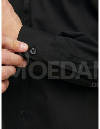 Jack & Jones - Jjjoe Shirt LS Plain Black Tbilisi - photo 5