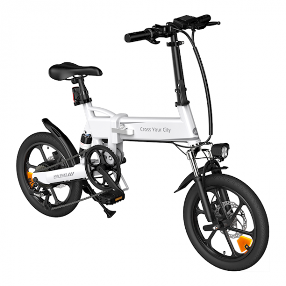 Велосипед ADO A16 XE, 350W, Smart APP, Folding Electric Bike, 25Km/H Тбилиси