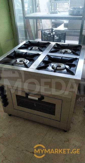 4 კამფორიანი გაზქურა ღუმელით ევროპიდან+განვადება თბილისი - photo 1