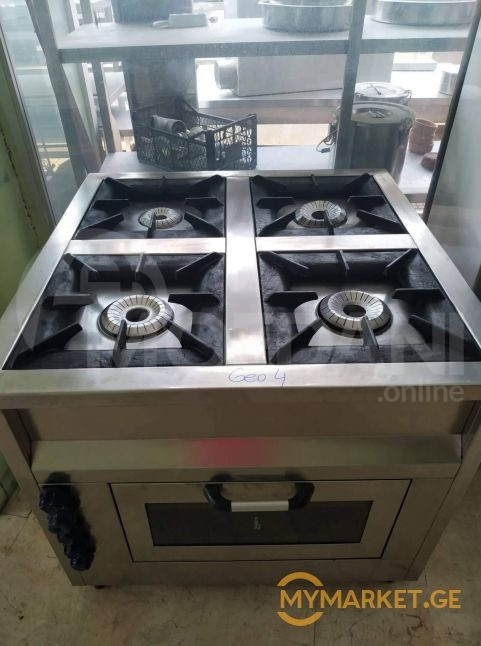 4 კამფორიანი გაზქურა ღუმელით ევროპიდან+განვადება თბილისი - photo 2