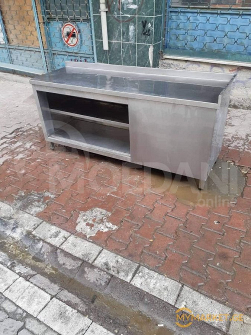 Stainless metal work table from Europe Tbilisi - photo 1