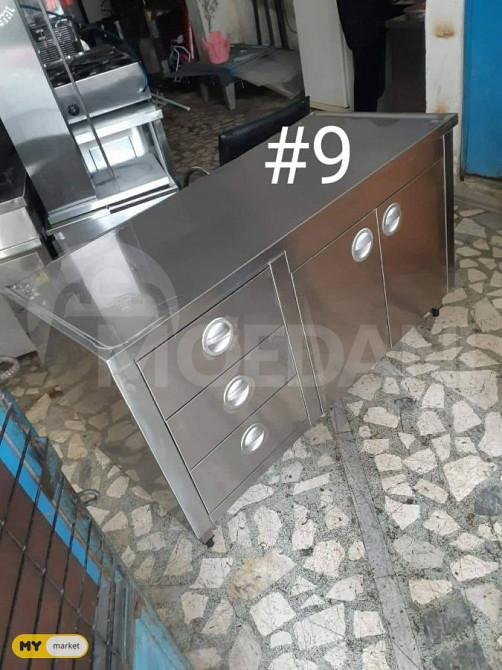 Stainless metal work table from Europe Tbilisi - photo 1