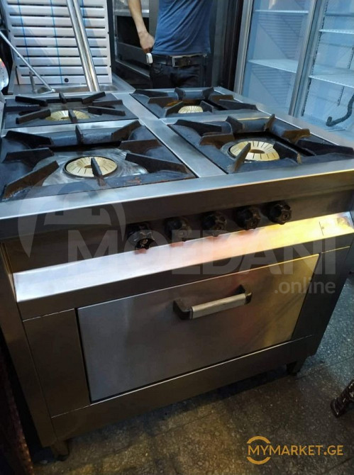 Gas stove with 4 camphor stoves from Europe + installment Tbilisi - photo 2