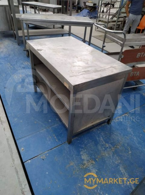 Stainless metal work table from Europe Tbilisi - photo 1