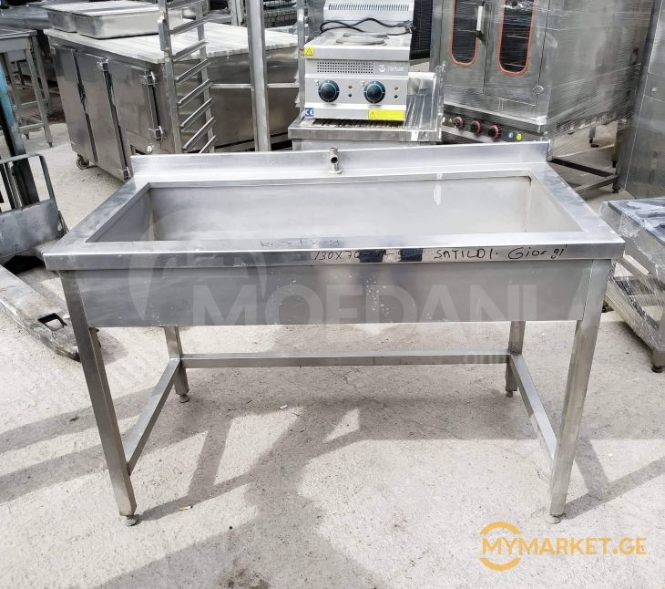 Stainless steel sink table from Europe Tbilisi - photo 2
