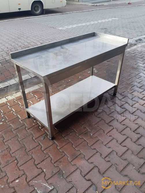 Stainless metal work table from Europe Tbilisi - photo 1