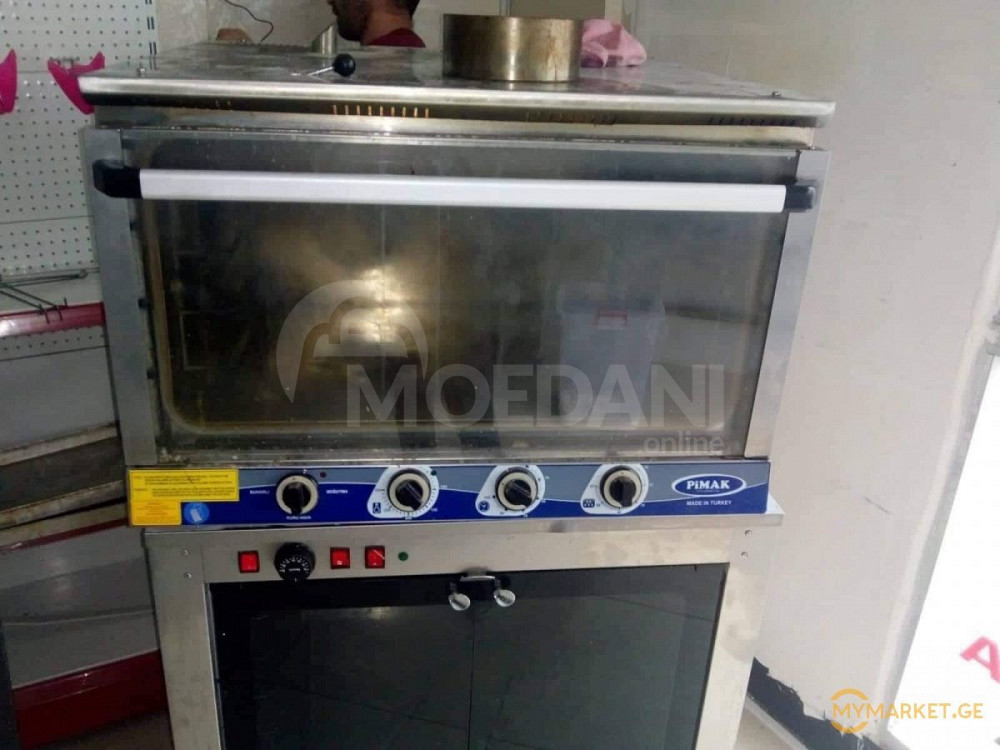 კონვექციური ღუმელი 4 ჟარონიანი ცომის ამომყვანით ევროპიდან თბილისი - photo 2