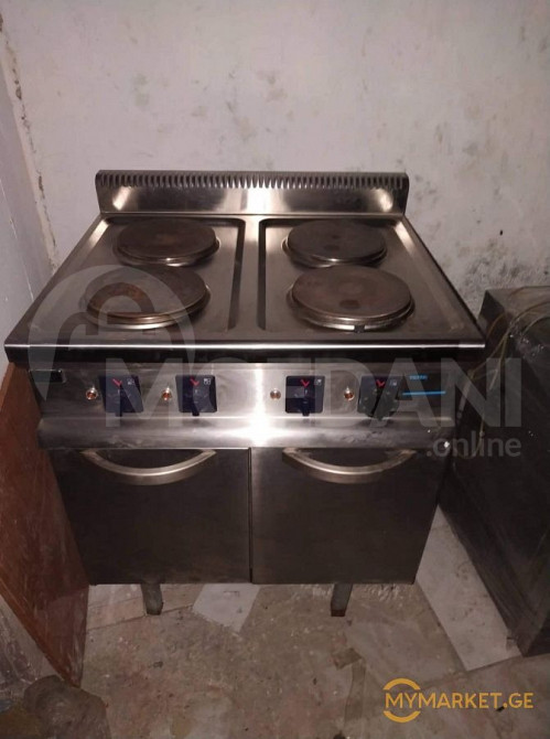 Электрическая плита с 4 камфорами из Европы Тбилиси - изображение 1