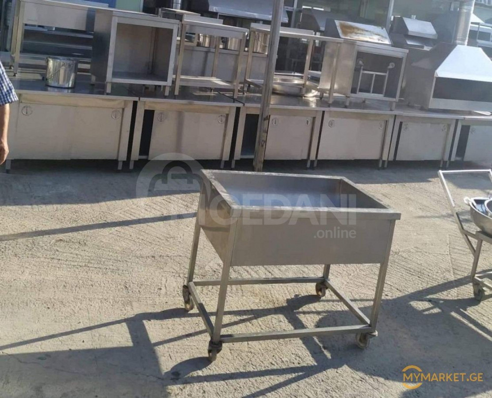 Большой выбор столешниц из нержавеющей стали. Тбилиси - изображение 1