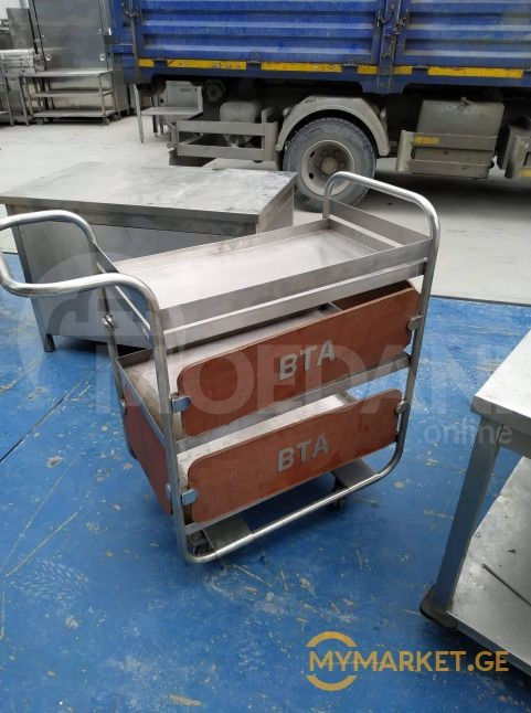 Тележка из нержавеющей стали из Европы Тбилиси - изображение 1