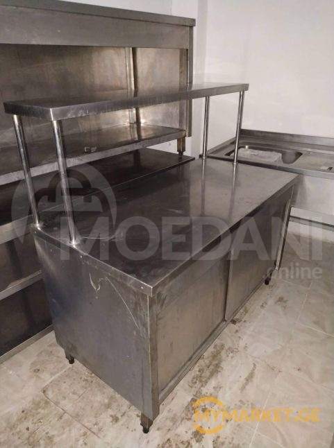 Stainless metal work table from Europe Tbilisi - photo 1