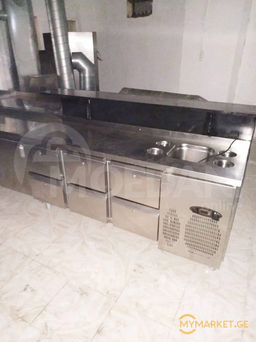 Настольный холодильник с 6 ящиками из Европы Тбилиси - изображение 1