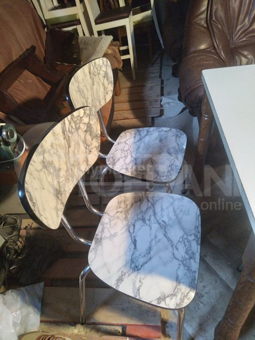 სამზარეულოს მაგიდა და4 სკამი ბელგიიდან თბილისი - photo 4