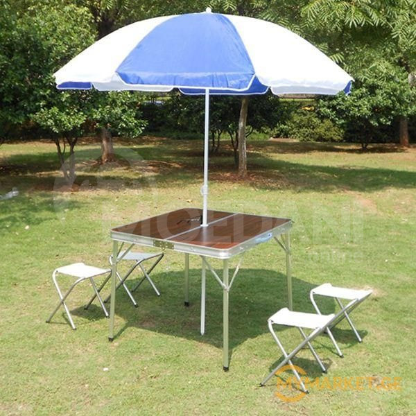 საკეცი მაგიდა 4 სკამით თბილისი - photo 1