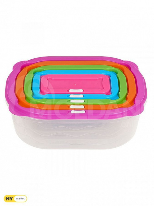 Set of 5 containers Tbilisi - photo 1