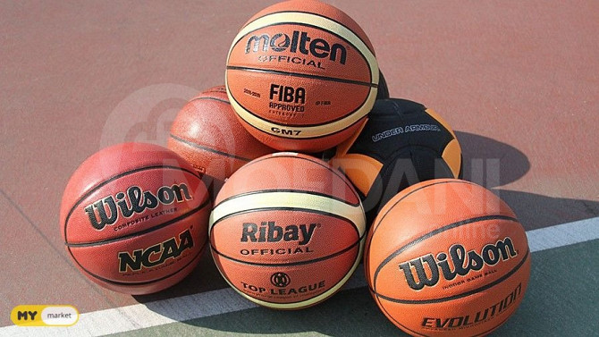 A large selection of basketballs and soccer balls Tbilisi - photo 1