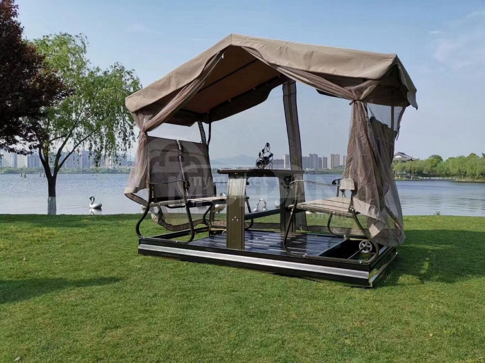 ეზოს მაგიდა სკამებით,ბესეტკა,საქანელა თბილისი - photo 1