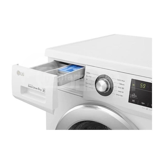 სარეცხის მანქნა LG F4J3TN5WE თბილისი - photo 2