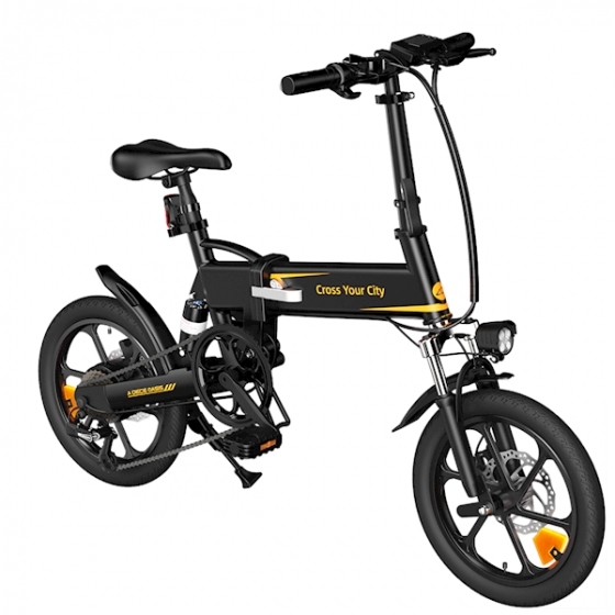 Велосипед ADO A16 XE, 350W, Smart APP, Folding Electric Bike, 25Km/H Tbilisi