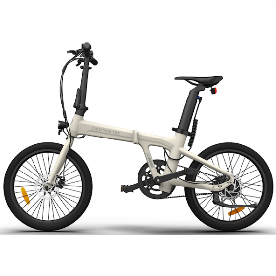 Велосипед ADO A20 Lite, 350W, Smart APP, Folding Electric Bike, 30Km/H, Ivory Tbilisi