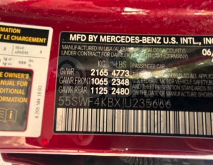 Mercedes C AMG 2L 2018 Тбилиси - изображение 10