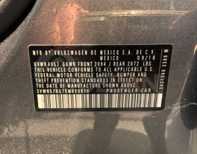 Volkswagen Jetta 1.4 2019 თბილისი - photo 10