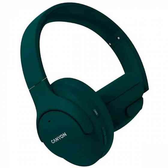 Наушники Canyon CNS-Cbths10Gn, Headset, Wireless, Bluetooth, 3.5mm Тбилиси