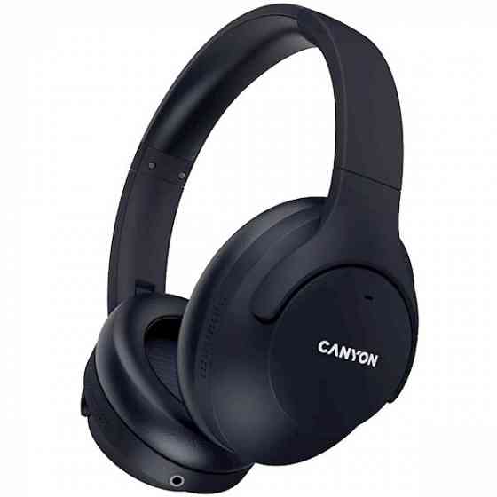 Наушники Canyon CNS-Cbths10Bk, Headset, Wireless, Bluetooth, 3.5mm თბილისი