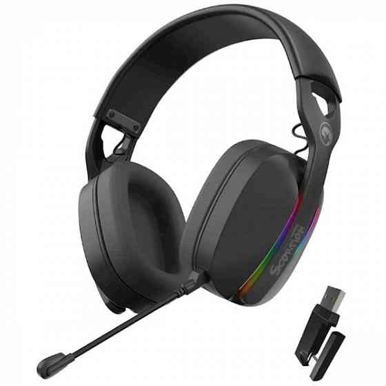 Наушники Marvo Hg9086W, Gaming Headset, Wireless, Bluetooth, USB Тбилиси