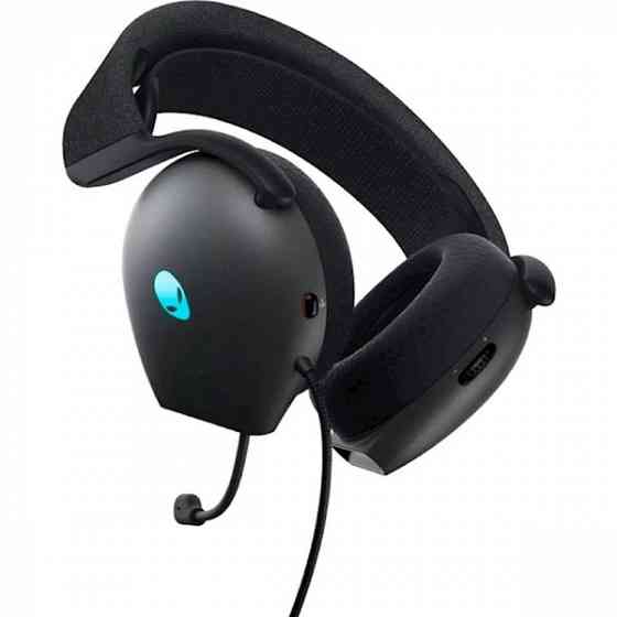 Наушники Dell 545-Bbfh Alienware, Gaming Headset, Wired, RGB, USB, 3.5mm თბილისი