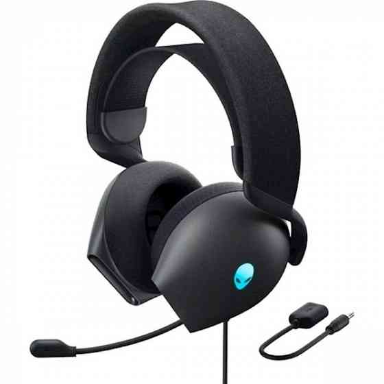 Наушники Dell 545-Bbfh Alienware, Gaming Headset, Wired, RGB, USB, 3.5mm Тбилиси