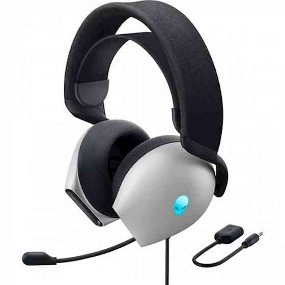 Наушники Dell 545-Bbfj Alienware, Gaming Headset, Wired, RGB, USB, 3.5mm თბილისი