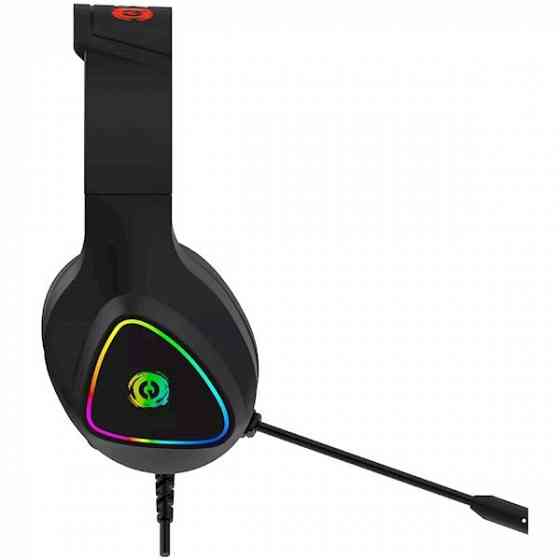 Наушники Canyon CND-Sghs6B Shadder GH-6, Gaming Headset, Wired, RGB, USB, 3.5mm თბილისი