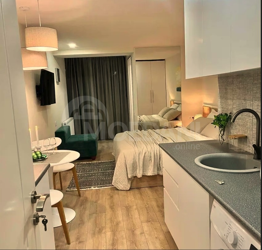 ქირავდება 1 ოთახიანი ბინა 40მ² 3/12 სართ თბილისი - photo 3