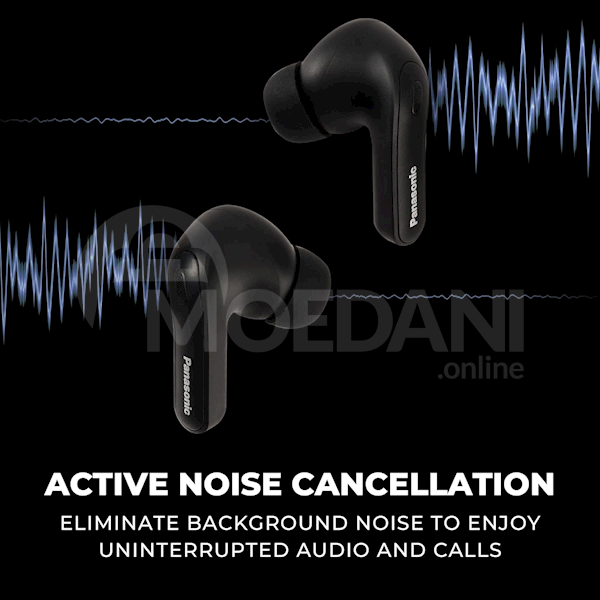 ყურსასმენები Panasonic RZ-B310Wdg-K ErgoFit, ყურსასმენები, უსადენო, Bluetooth, Ipx4 თბილისი - photo 4