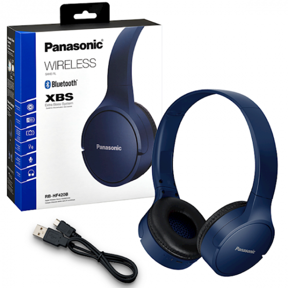 Наушники Panasonic RB-Hf420Bgea, Headset, Wireless, Bluetooth, Ipx4 თბილისი