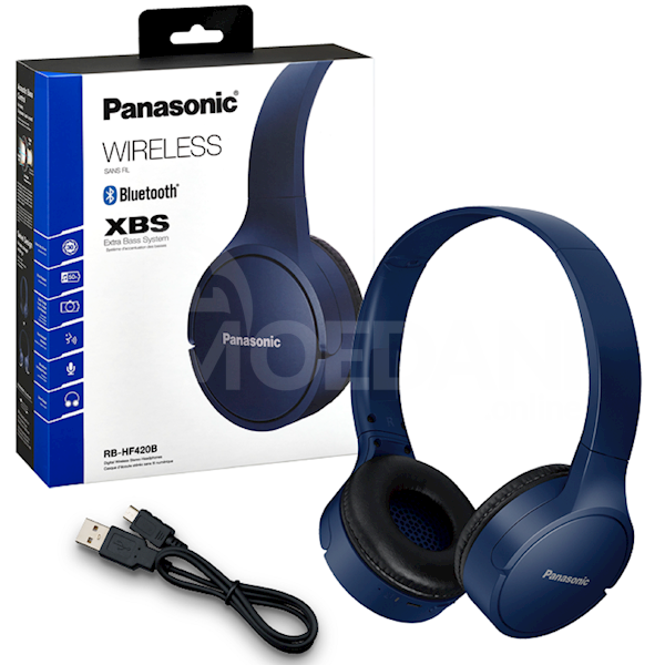 Panasonic RB-Hf420Bgea Headphones, Headset, Wireless, Bluetooth, Ipx4 Tbilisi - photo 4
