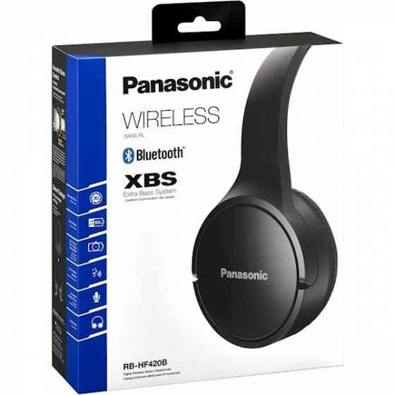 Наушники Panasonic RB-Hf420Bgek, Headset, Wireless, Bluetooth, Ipx4 თბილისი