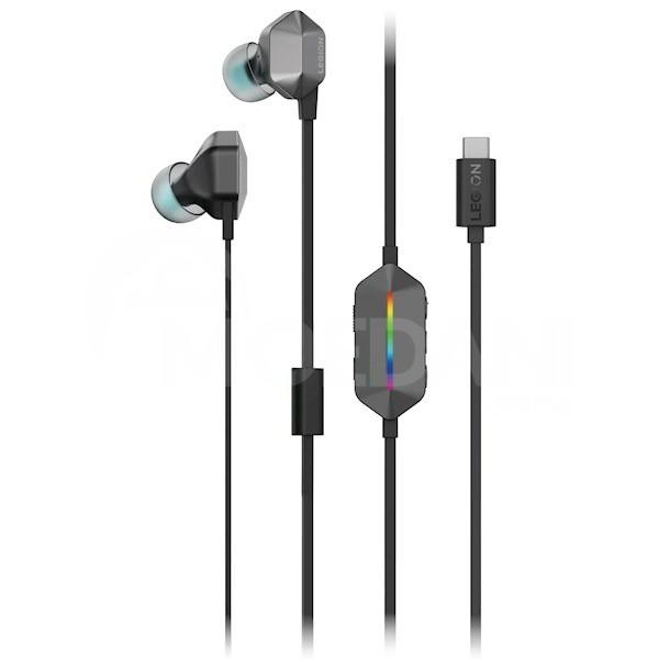 Наушники Lenovo Gxd1N40797 Legion E510, Gaming Headphones, Wired, Type-C Тбилиси - изображение 1