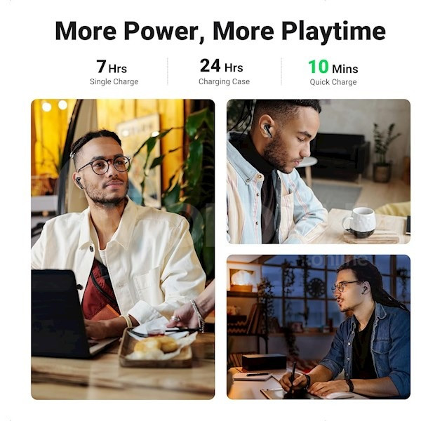 Headphones Ugreen Ws106 (90401) TWS HiTune T3, Earbuds, Wireless, Bluetooth Tbilisi - photo 2