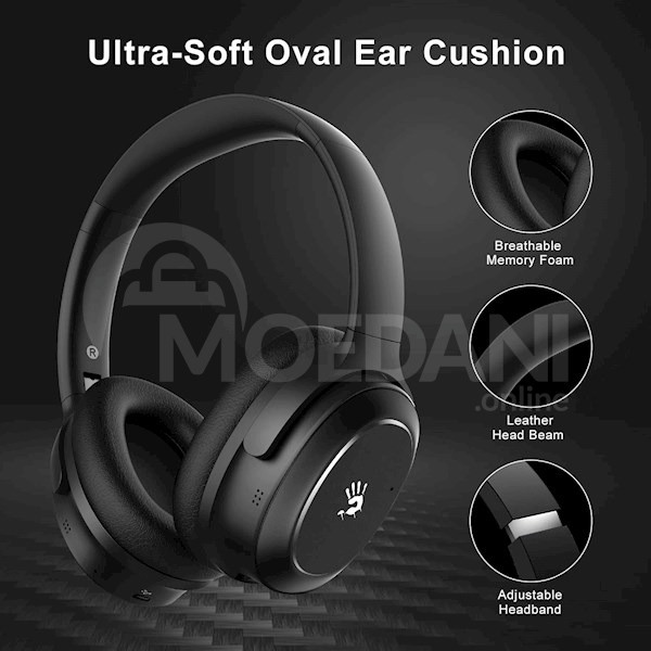 Headphones A4Tech M320 Bloody, Gaming Headset, Wireless, Bluetooth Tbilisi - photo 6